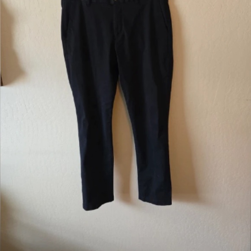 Men's Black Chinos - Tailored Straight Fit